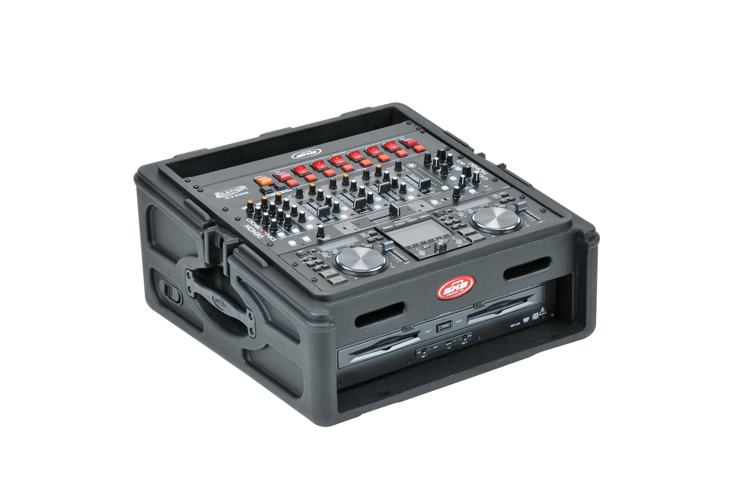 Roto Rack 10U Top Rack, 2U Front Rack, Steel Rails, Hard top, L R Access doors