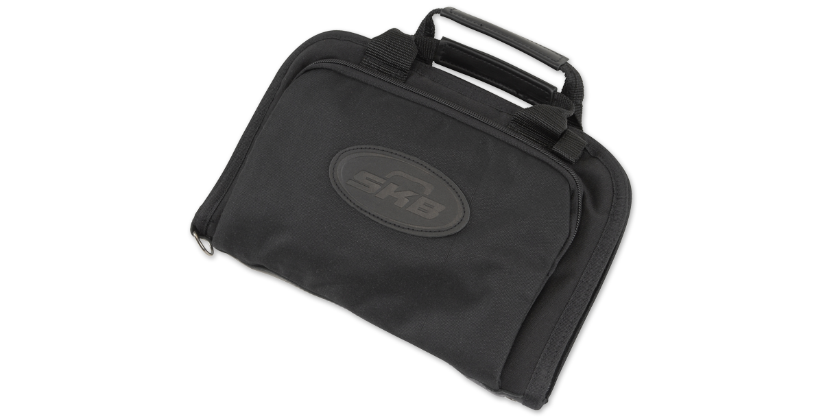 Rectangular Pistol Bag - Black (4 Per Carton)