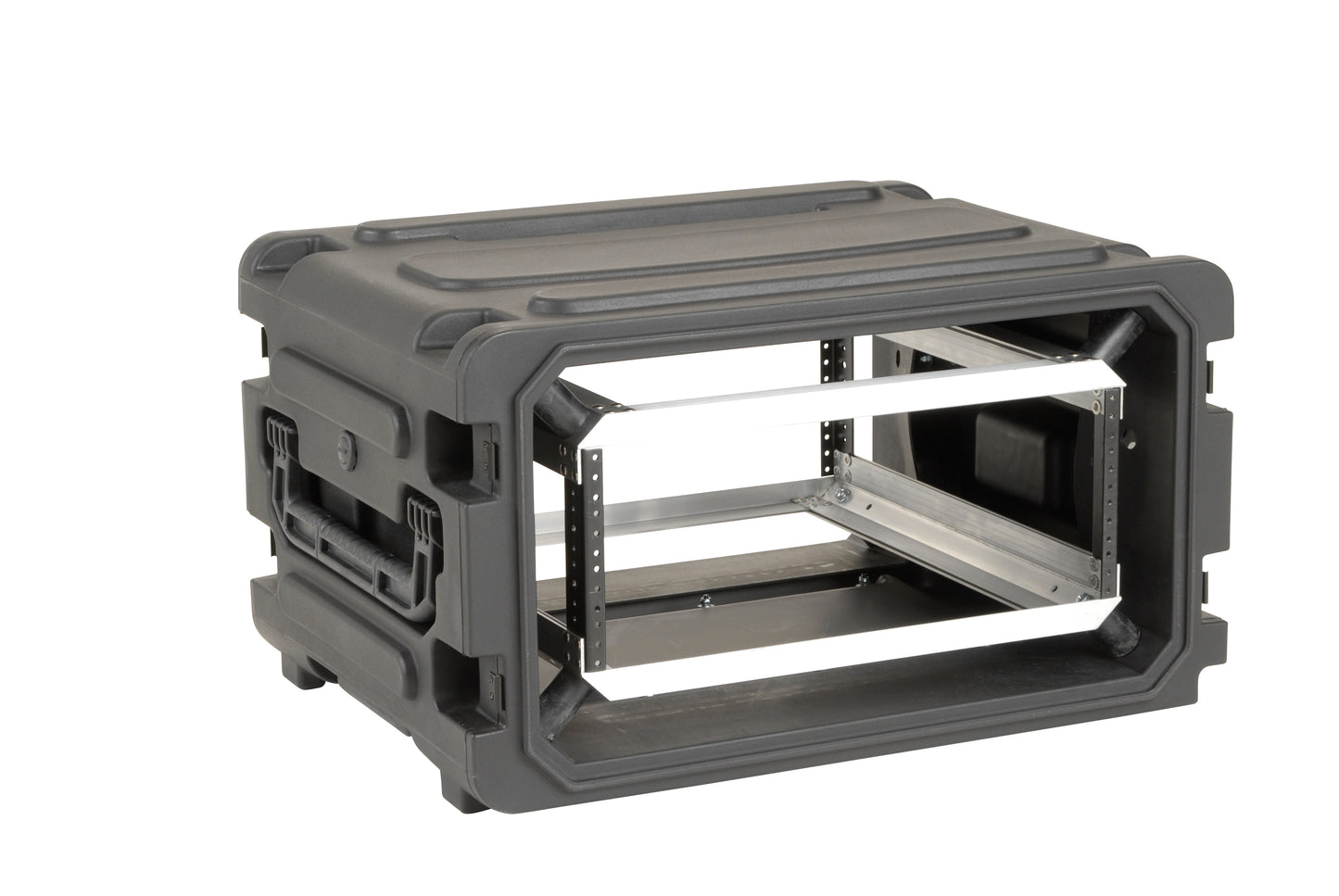 4U Shock Mount Rack, with wheels and handle