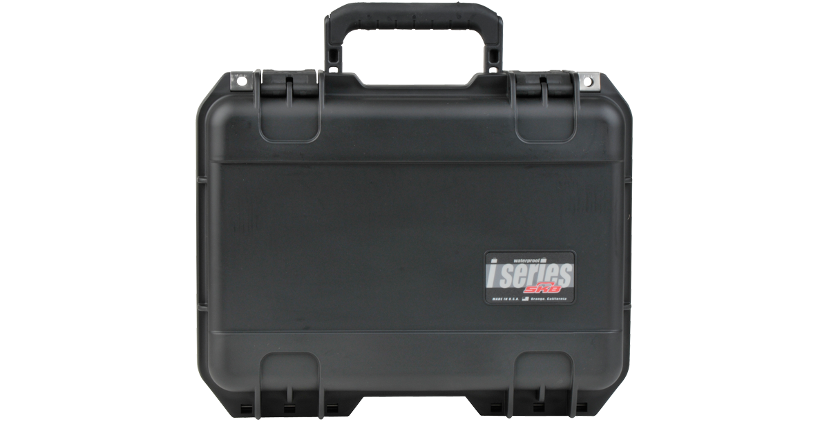 iSeries Pistol Case, 15" x 10" x 6" Layered Foam, Black