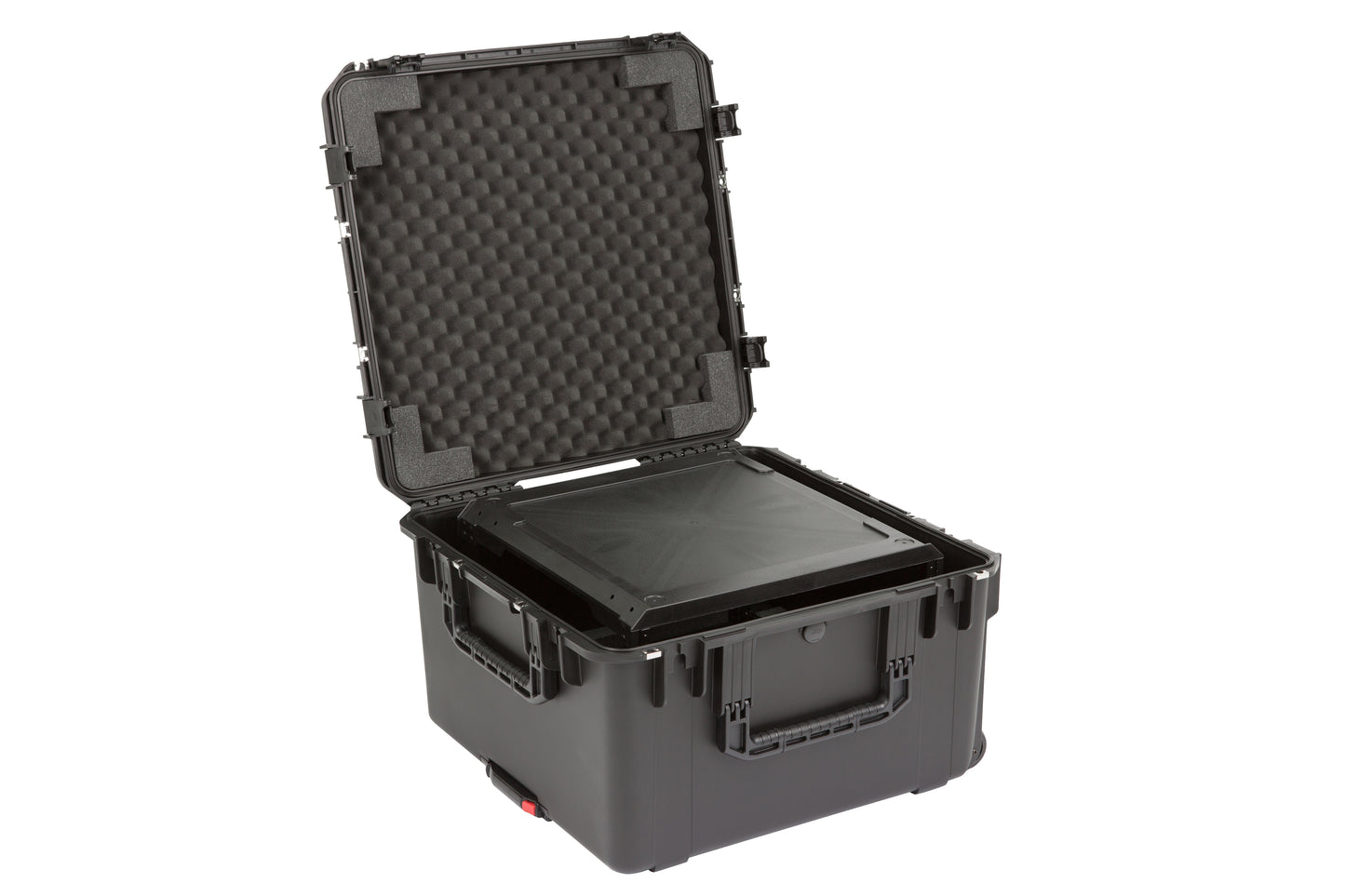 iSeries Case with Removeable 6U Injection Molded 20 Rack Cage, TSA Locking Latches, Wheels