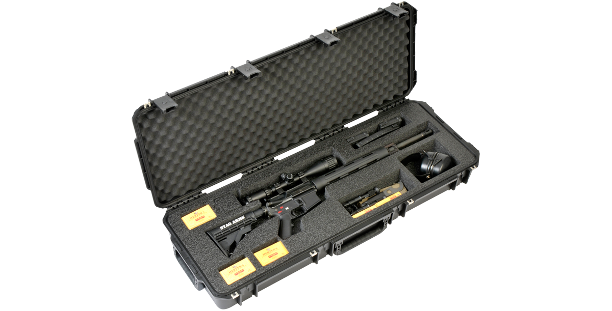 iSeries Custom AR case, large, Black