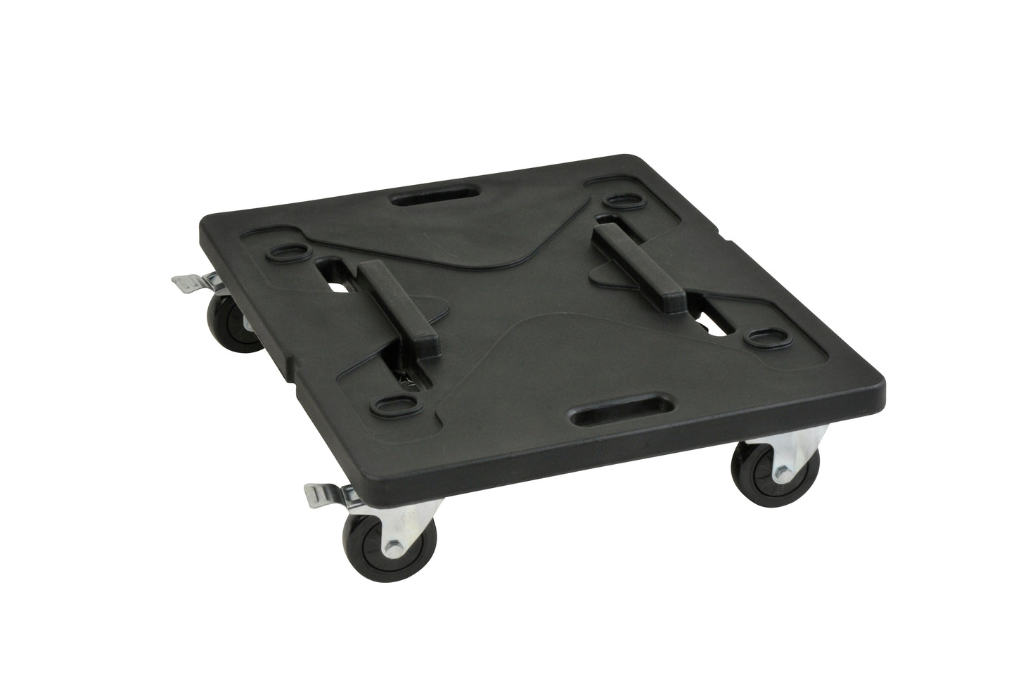 Shock Mount Caster Platform with 4 3 locking casters