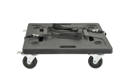 Shock Mount Caster Platform with 4 3 locking casters