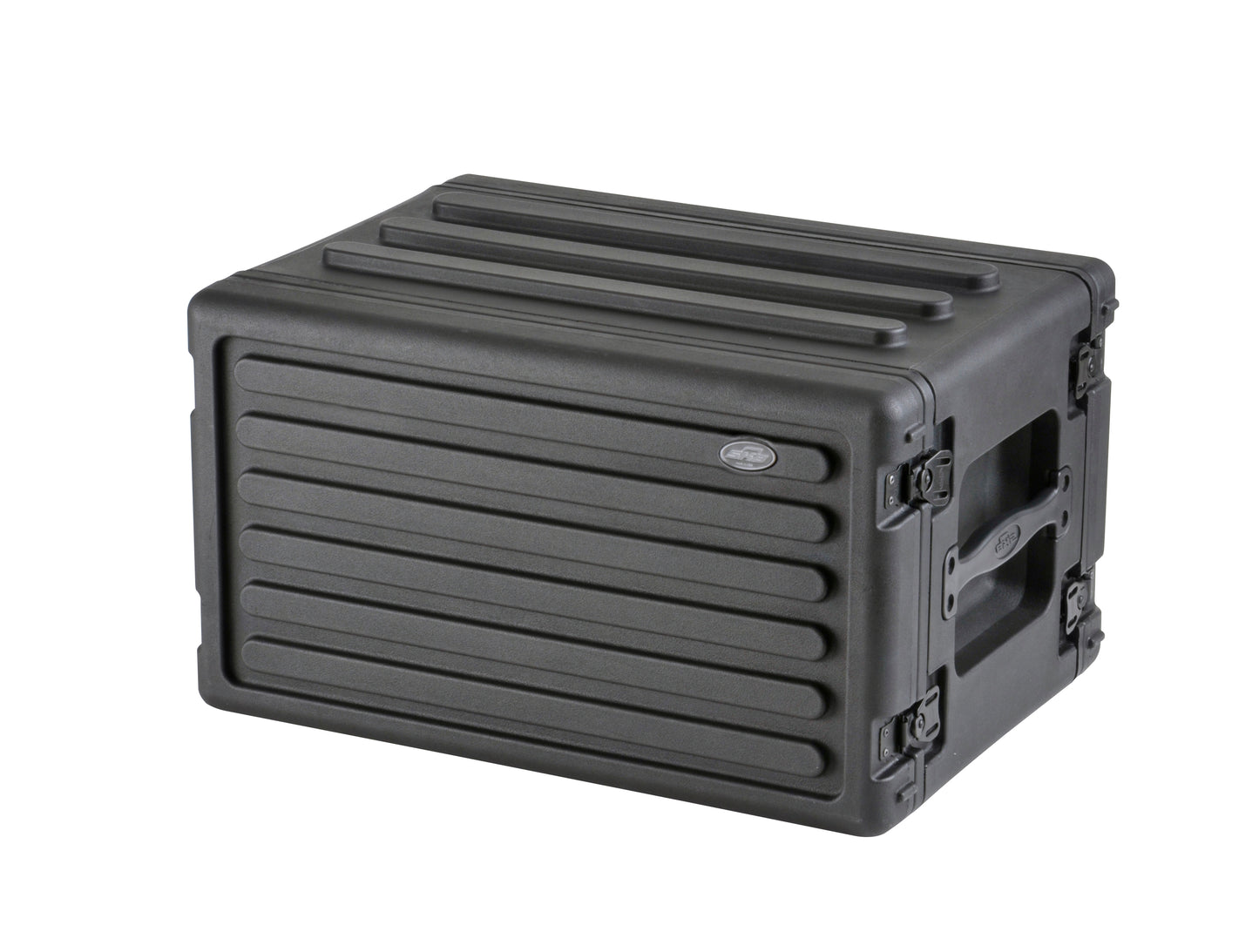6U Shallow Roto Rack with Steel rails front back, 10.5 deep rail-to-rail