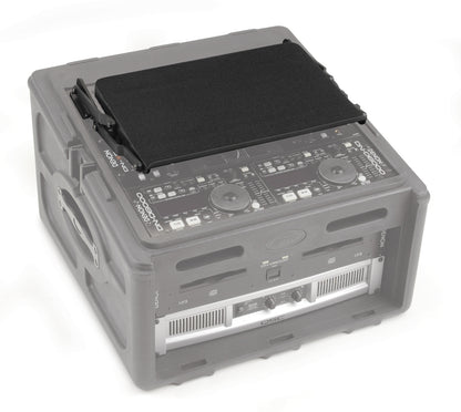 19 AV shelf for 8U+ for 7 degree slant top racks