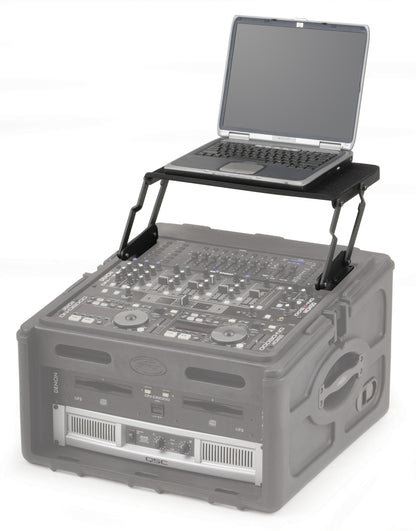 19 AV shelf for 8U+ for 7 degree slant top racks