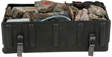 Roto-Molded Mid-sized Drum Hardware Case with handle & wheels 32 x 13 x 11