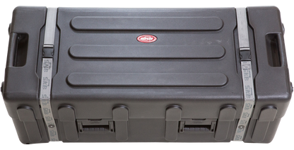 Roto-Molded Large Drum Hardware Case with wheels 42 x 16 x 16.50