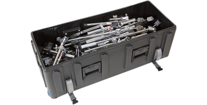 Roto-Molded Large Drum Hardware Case with wheels 42 x 16 x 16.50