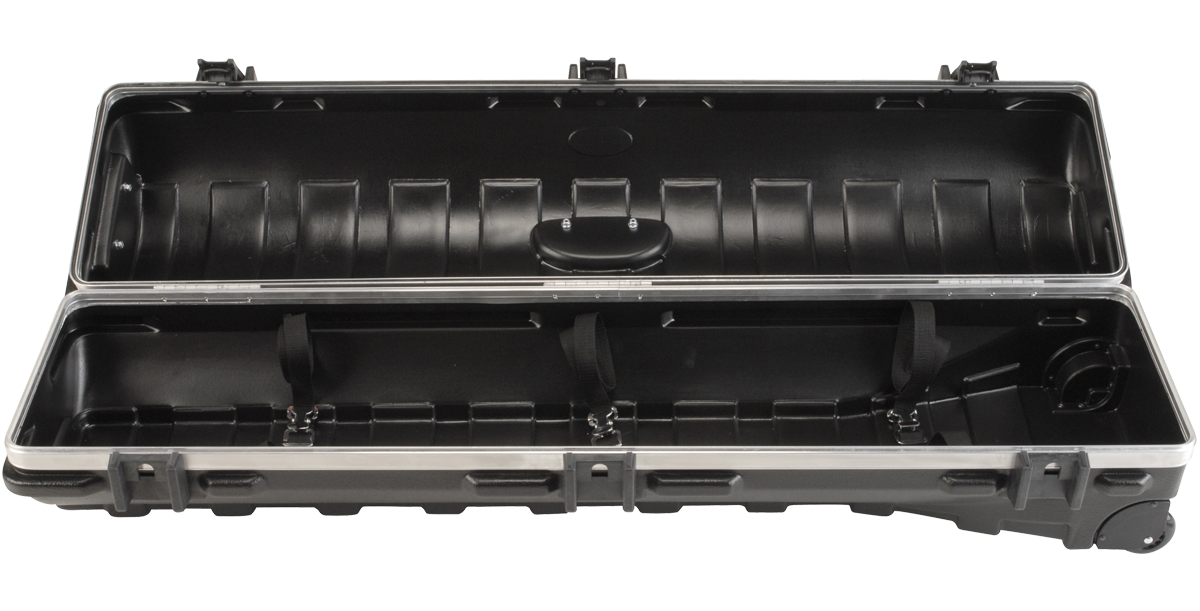 Vacuum-formed Stand Case 48-1 4 x 10-3 4 x 12 w Wheels & Straps, TSA Latches