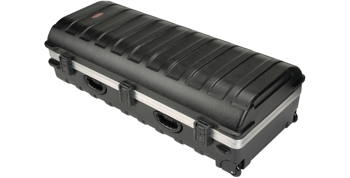Vacuum-formed XL Stand Case 49-1 2 x 20-1 4 x 13-1 2 Wheels & Straps, TSA Latches
