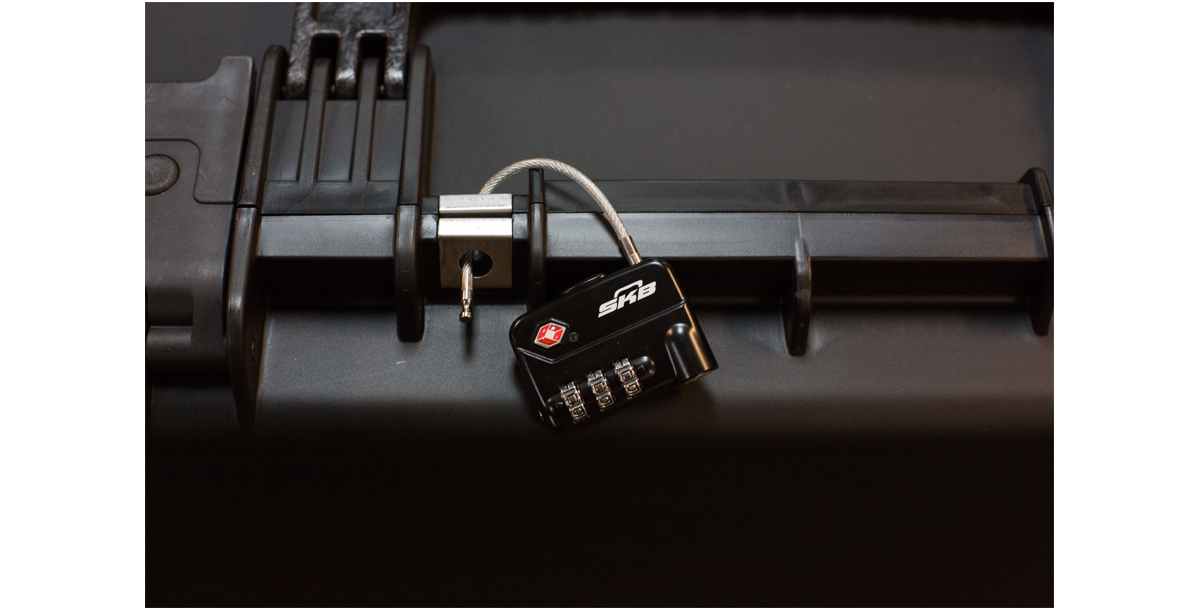TSA Combination Cable Padlock 2 Per Pack