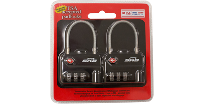 TSA Pad Cable Locks 2-pack