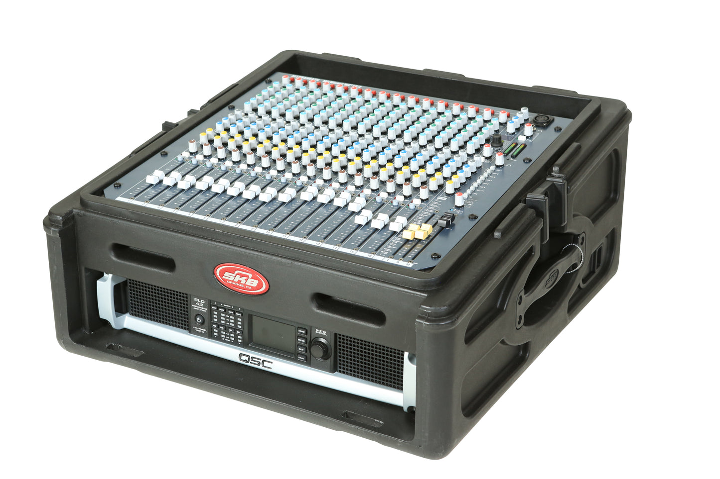 Roto Rack 10U Top Rack, 2U Front Rack, Steel Rails, Hard top, L R Access doors