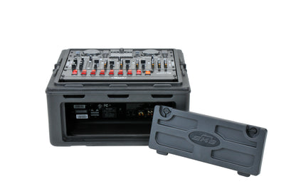 Roto Rack 10U Top Rack, 2U Front Rack, Steel Rails, Hard top, L R Access doors