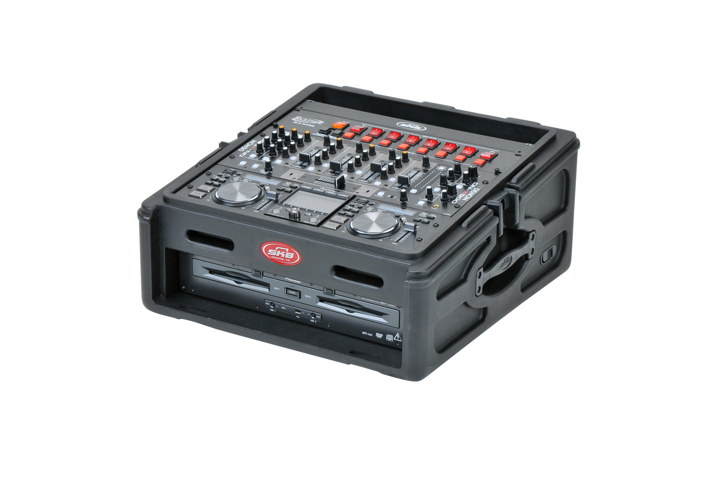 Roto Rack 10U Top Rack, 2U Front Rack, Steel Rails, Hard top, L R Access doors