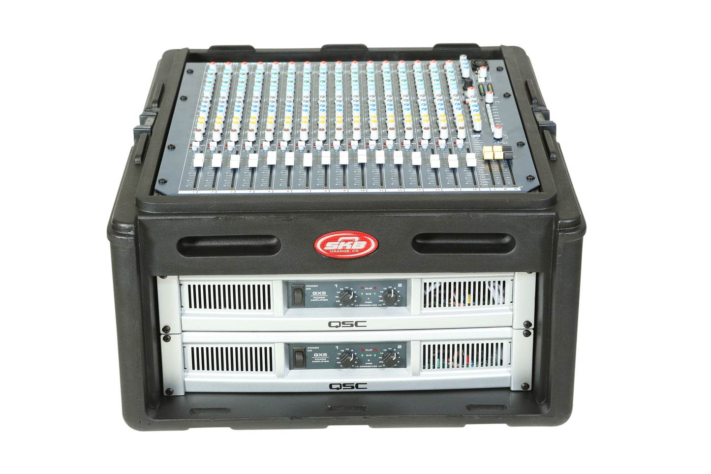 Roto Rack 10U Top Rack, 4U Front Rack, Steel Rails, Hard top, L R Access doors