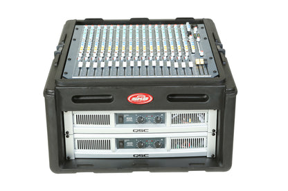 Roto Rack 10U Top Rack, 4U Front Rack, Steel Rails, Hard top, L R Access doors