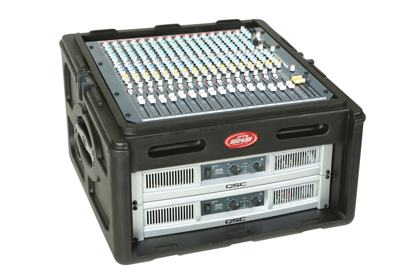 Roto Rack 10U Top Rack, 4U Front Rack, Steel Rails, Hard top, L R Access doors
