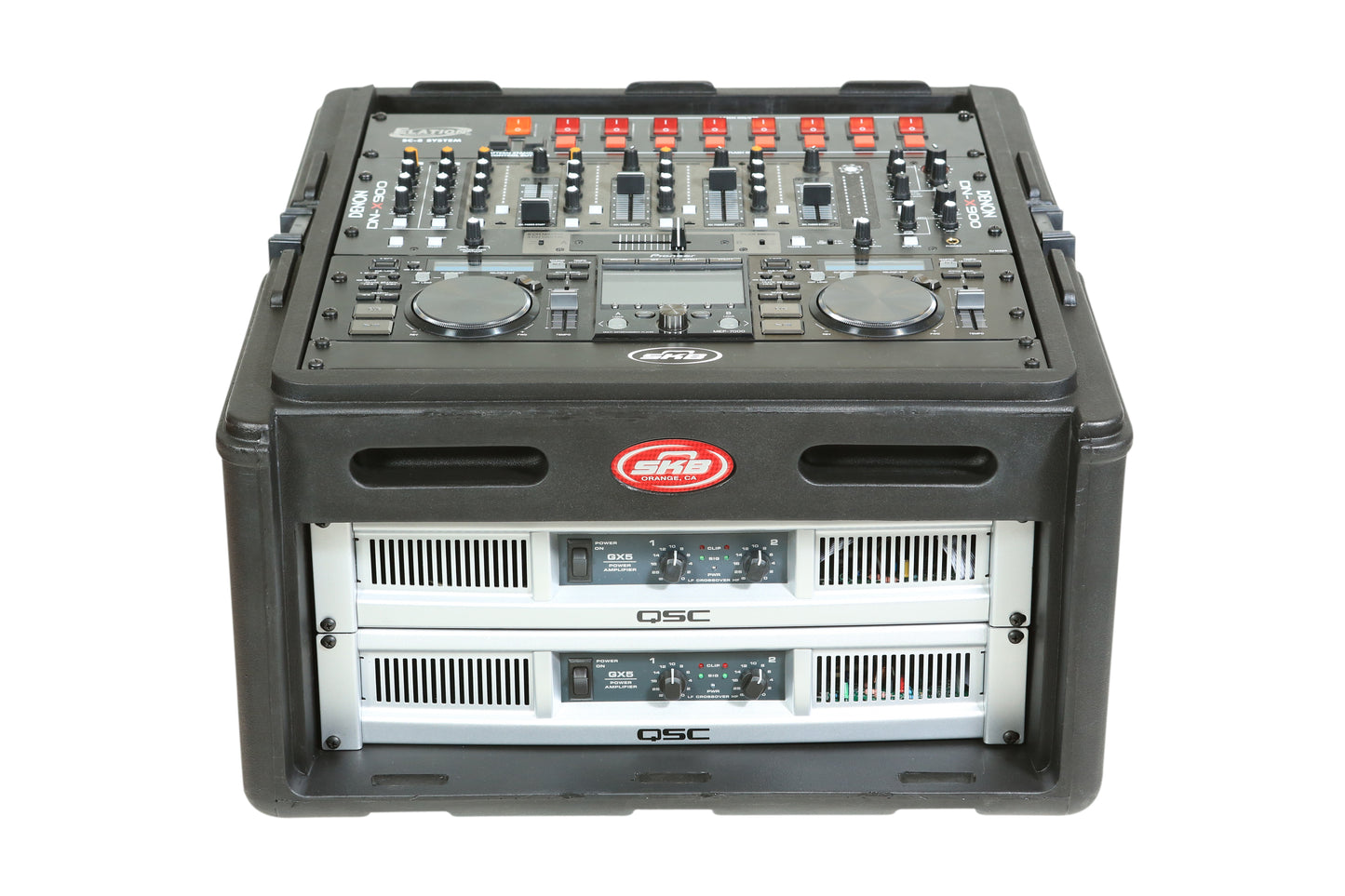 Roto Rack 10U Top Rack, 4U Front Rack, Steel Rails, Hard top, L R Access doors