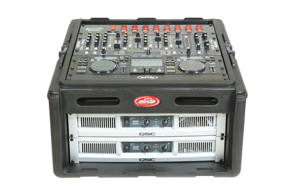 Roto Rack 10U Top Rack, 4U Front Rack, Steel Rails, Hard top, L R Access doors