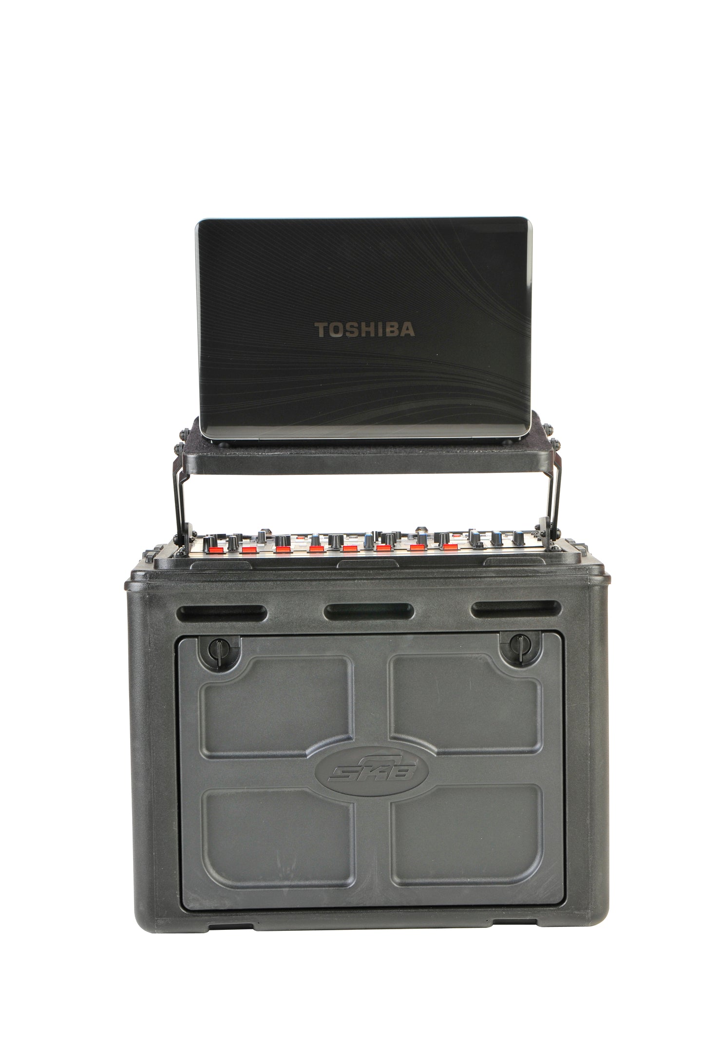 Roto Rack 10U Top Rack, 6U Front Rack, Steel Rails, Hard top, L R Access doors