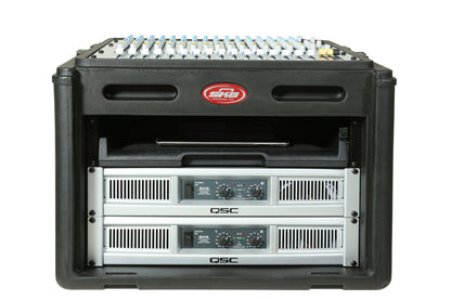 Roto Rack 10U Top Rack, 6U Front Rack, Steel Rails, Hard top, L R Access doors