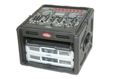 Roto Rack 10U Top Rack, 6U Front Rack, Steel Rails, Hard top, L R Access doors
