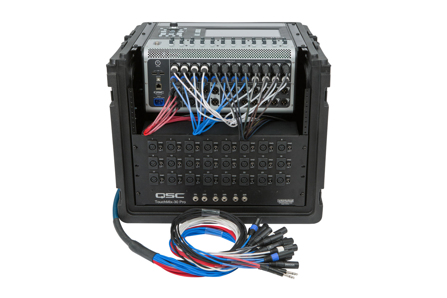 Roto Rack 10U, 7 degree angle Top Rack, 6U Front Rack w wheels