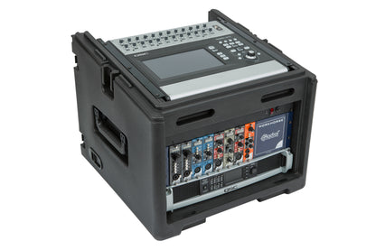Roto Rack 10U, 7 degree angle Top Rack, 6U Front Rack w wheels