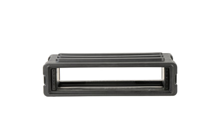 2U Shallow Roto Rack with Steel rails front back, 10.5 deep rail-to-rail