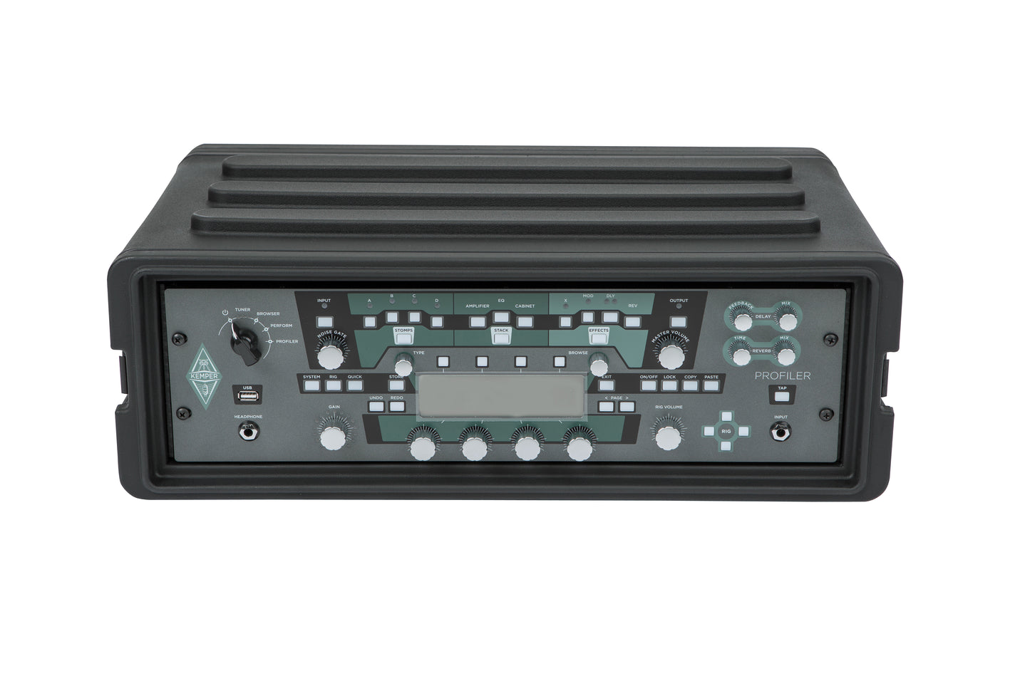 3U Shallow Roto Rack with Steel rails front back, 10.5 deep rail-to-rail