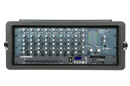 4U Shallow Roto Rack with Steel rails front back, 10.5 deep rail-to-rail