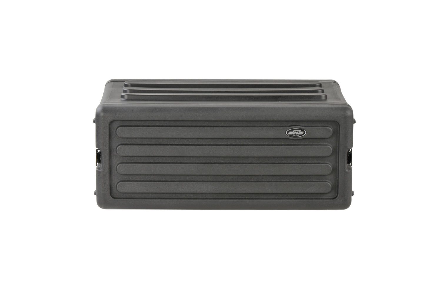4U Shallow Roto Rack with Steel rails front back, 10.5 deep rail-to-rail