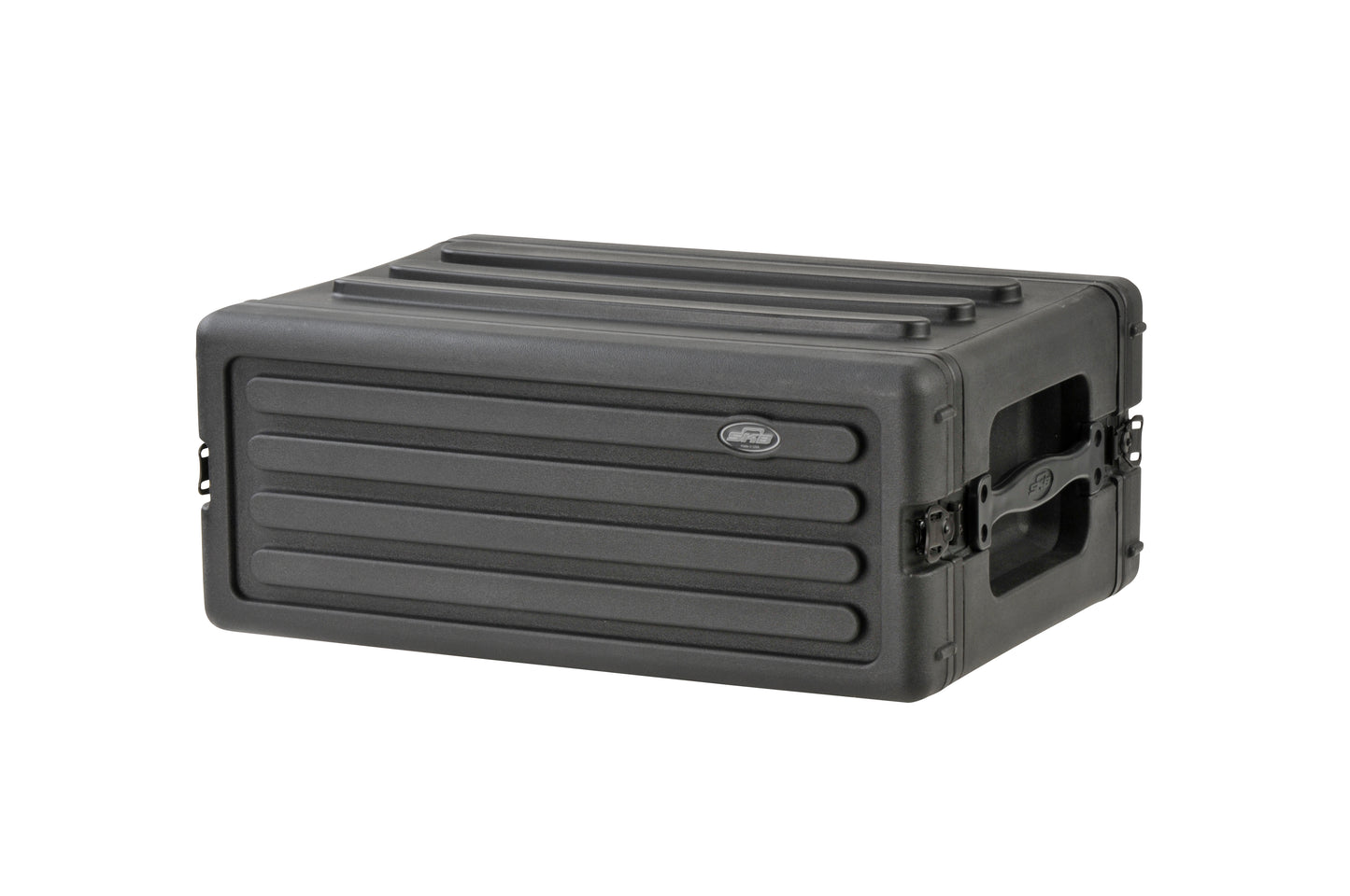 4U Shallow Roto Rack with Steel rails front back, 10.5 deep rail-to-rail