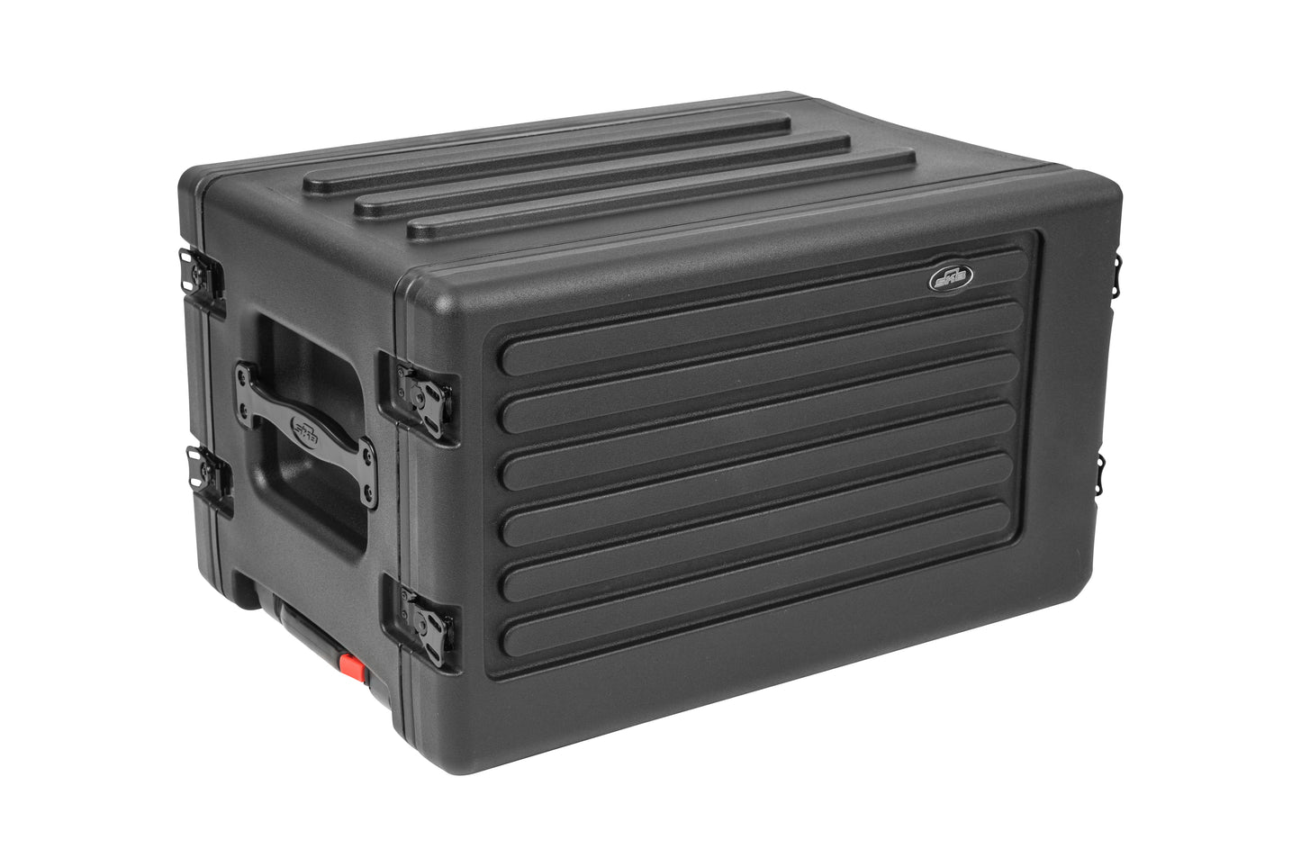 6U Shallow Roto Rack w wheels and handle