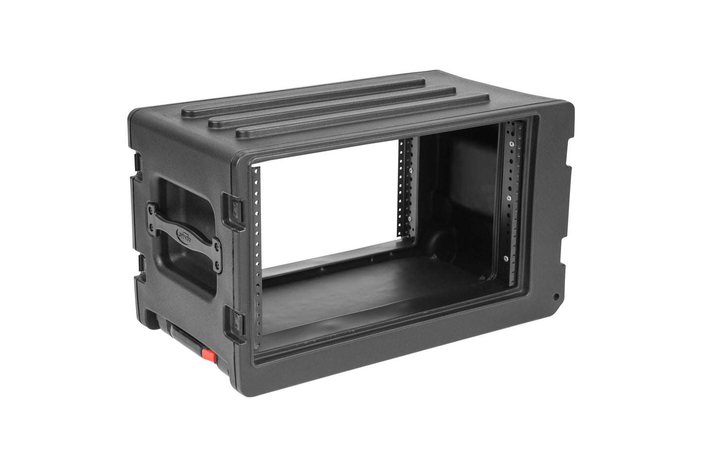 6U Shallow Roto Rack w wheels and handle