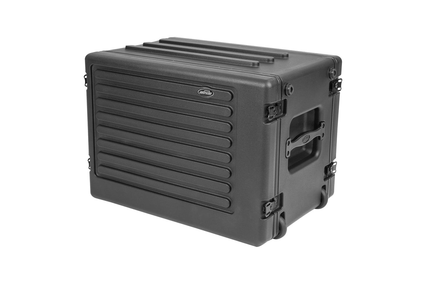8U Shallow Roto Rack w wheels and handle