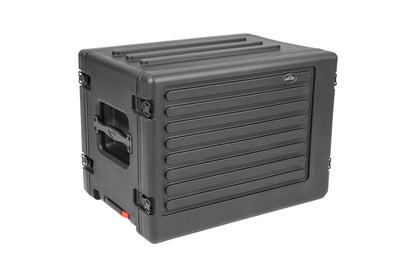 8U Shallow Roto Rack w wheels and handle