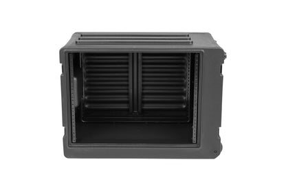 8U Shallow Roto Rack w wheels and handle