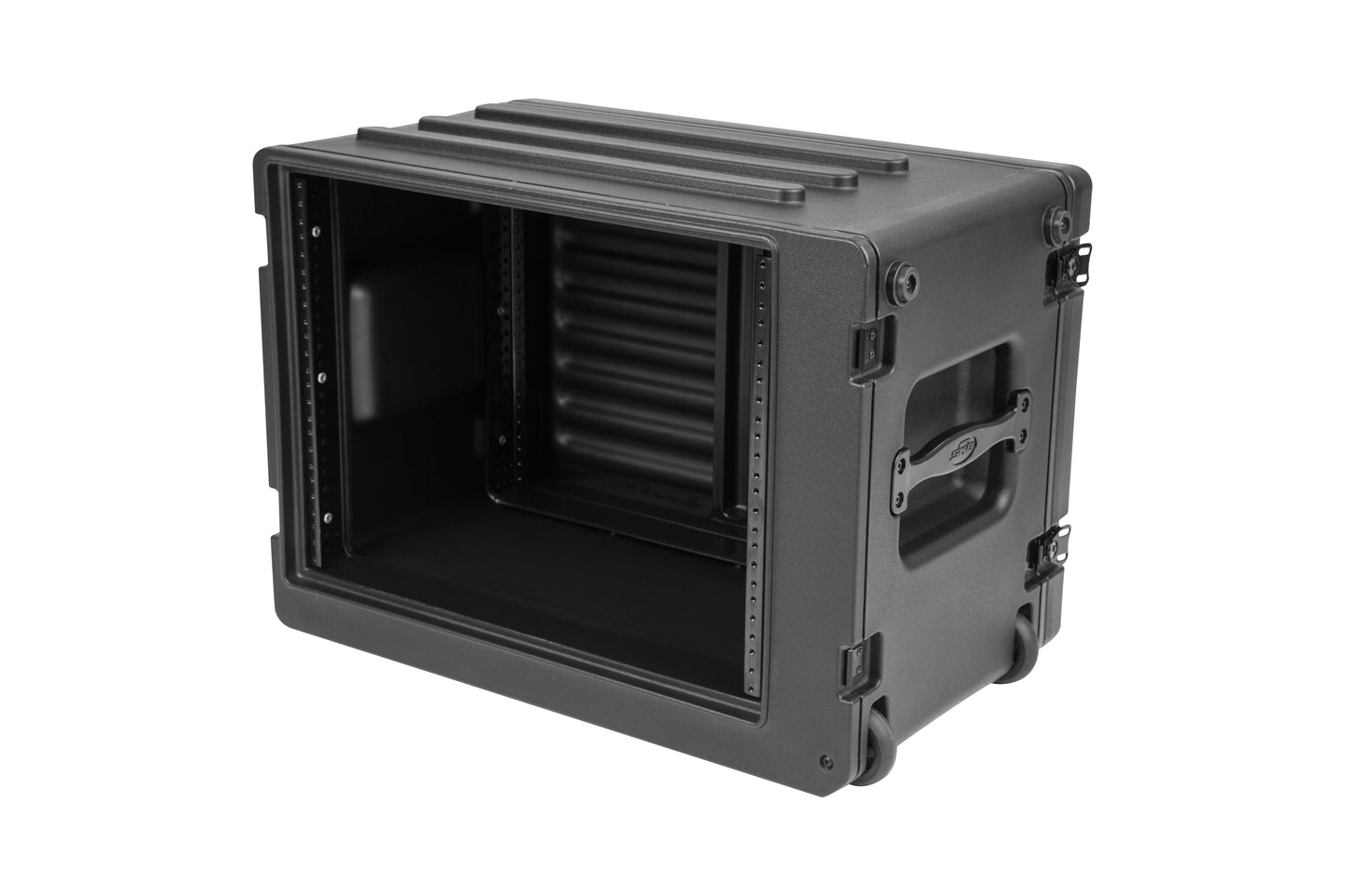 8U Shallow Roto Rack w wheels and handle