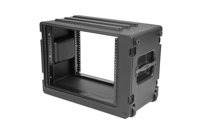 8U Shallow Roto Rack w wheels and handle