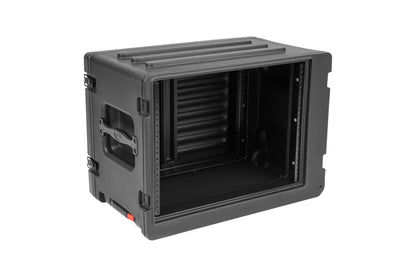 8U Shallow Roto Rack w wheels and handle