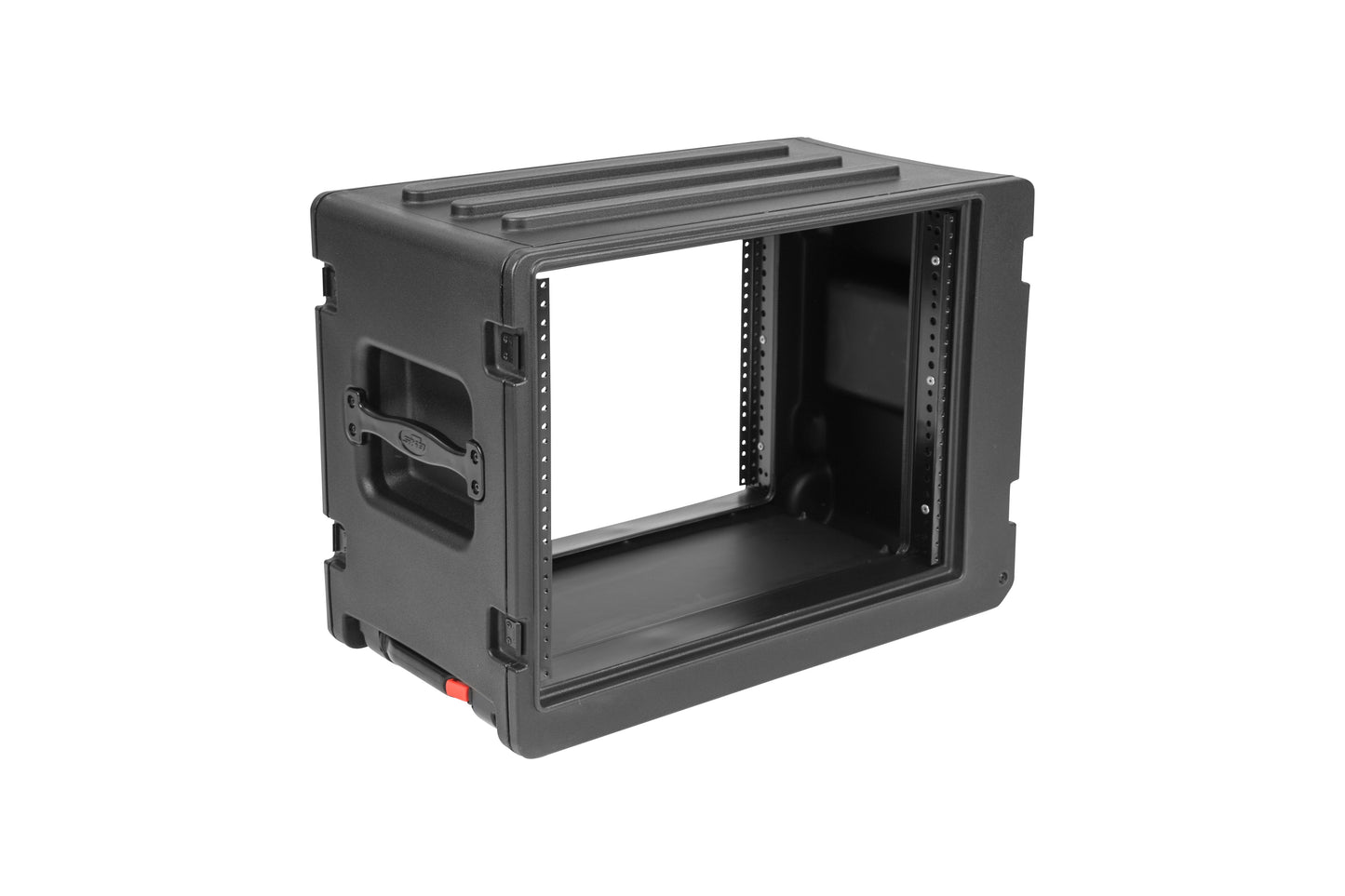 8U Shallow Roto Rack w wheels and handle