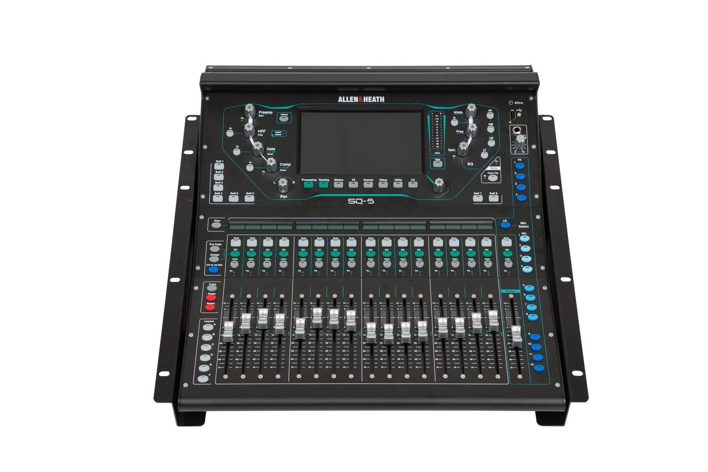 Rack Ears for Allen & Heath SQ5 Mixer for R100, Gig Rigs