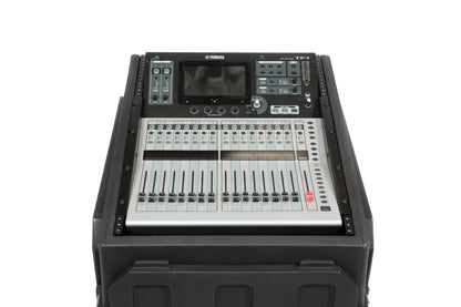 Mighty Gig Rig: 14U+ Top Rack, 6U Front Rack w rear rails, Built-in pedestal