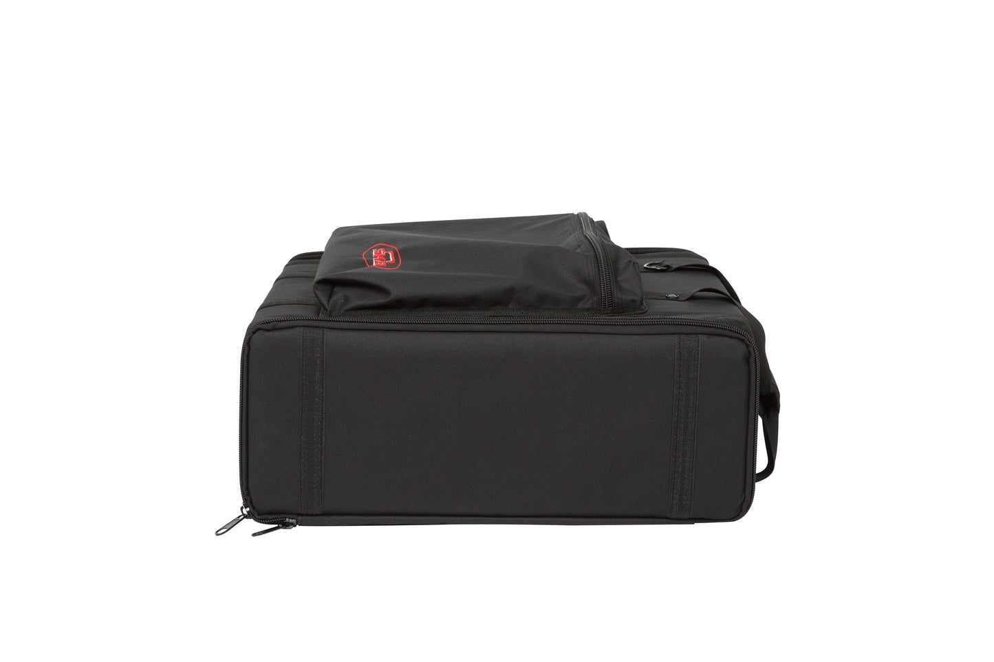 3U Soft Rack Case, Steel Rails, Heavy Duty zippers, outer pocket, Shoulder straps