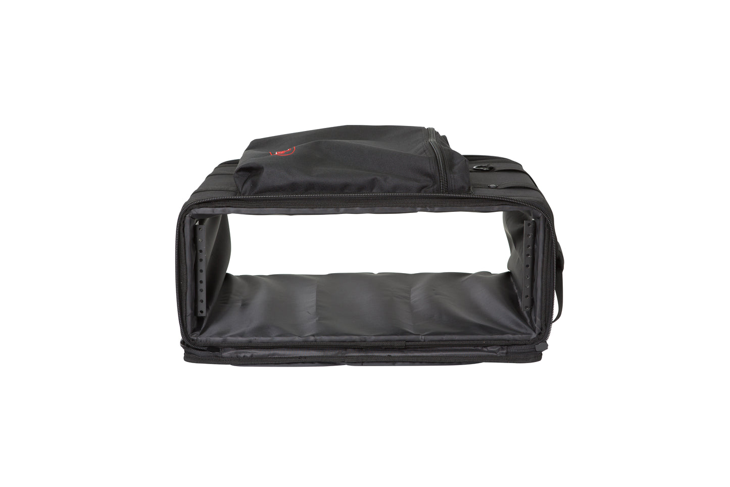 3U Soft Rack Case, Steel Rails, Heavy Duty zippers, outer pocket, Shoulder straps