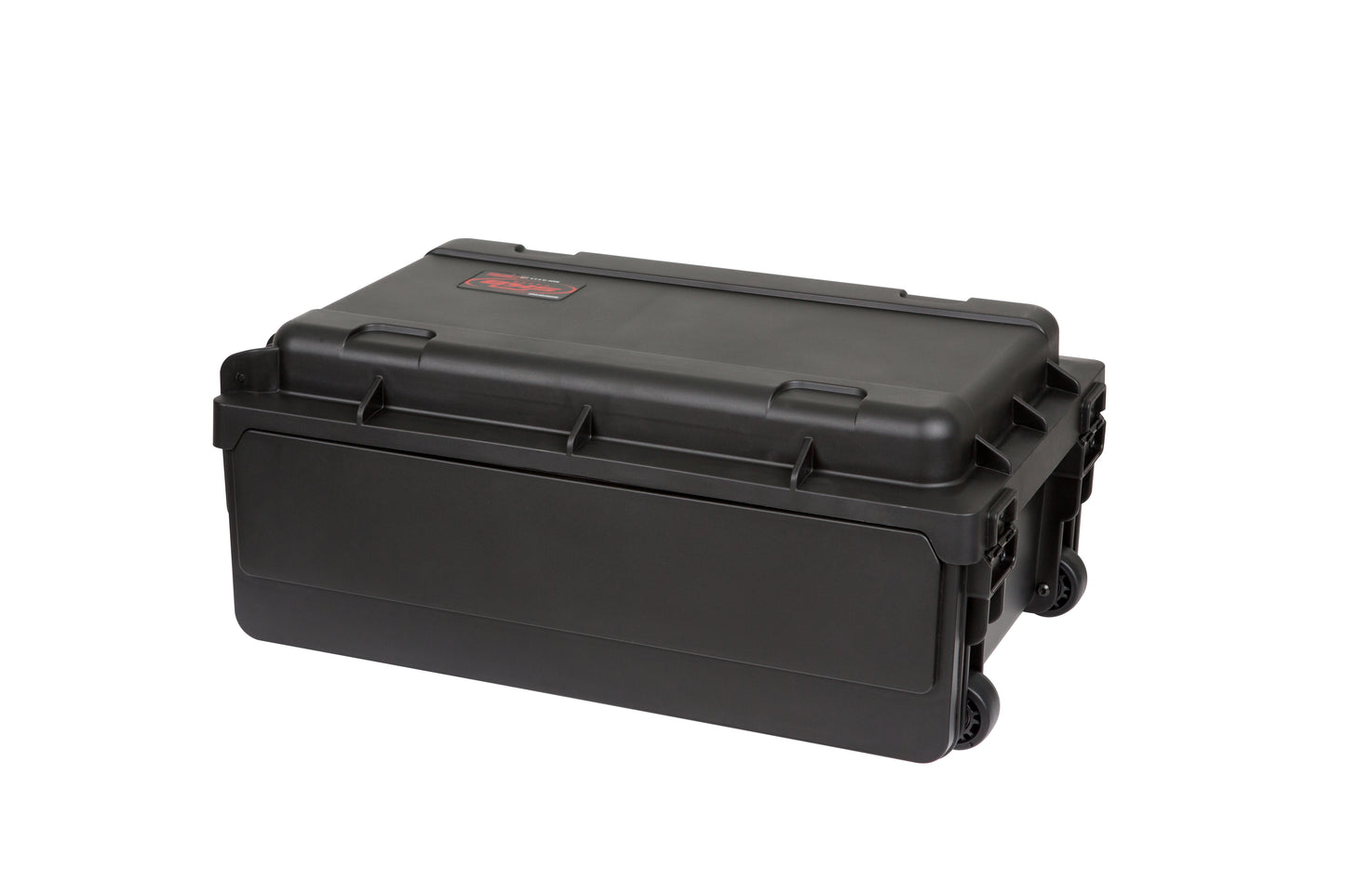 Injection Mold Laptop 2U Rack with wheels and pull handle